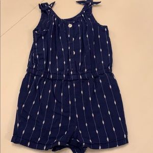 Blue romper